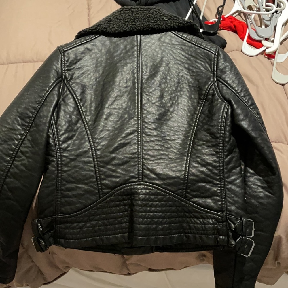 Real leather jacket - Picture 3 of 4